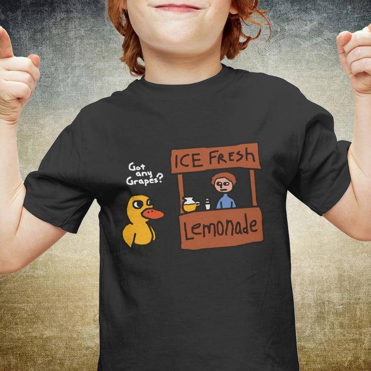 Got Any Grapes Duck Song Lemonade Youth T-shirt