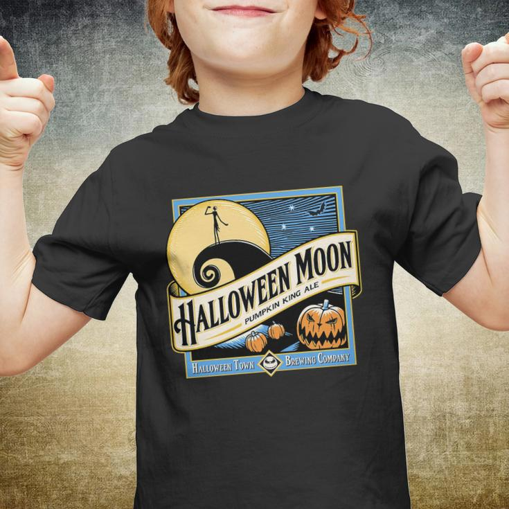 Halloween Moon Town Brewing Company Pumpkin King Ale Youth T-shirt