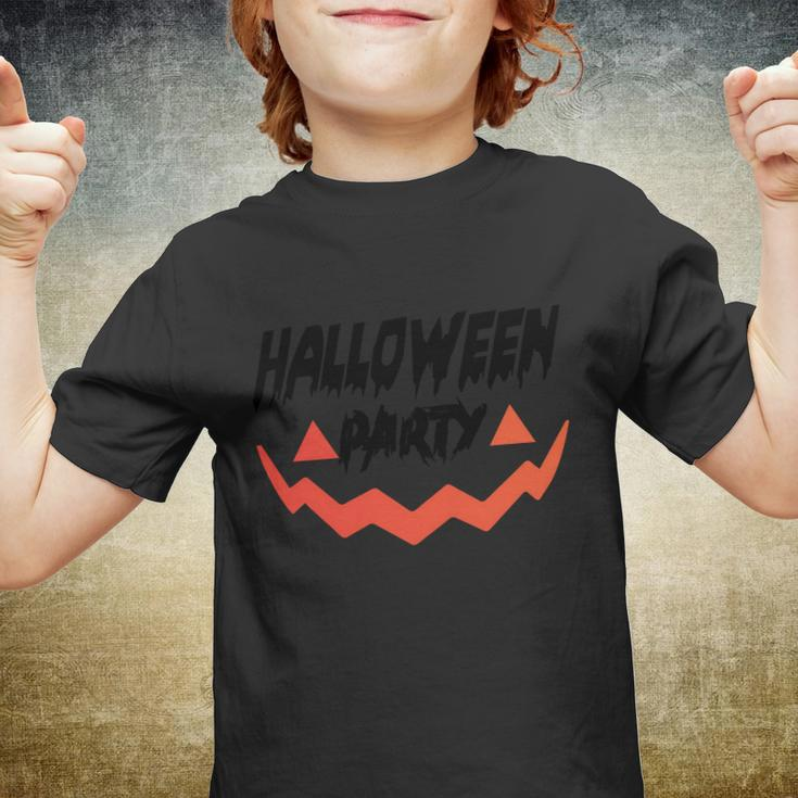 Halloween Party Pumpkin Halloween Quote Youth T-shirt