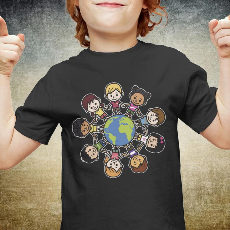 Happy Earth Day Children Around The World Youth T-shirt