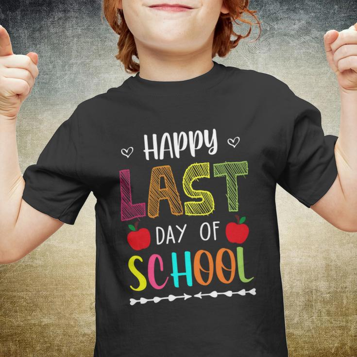 Happy Last Day Of School Summer Break Teacher Friday Gift Youth T-shirt