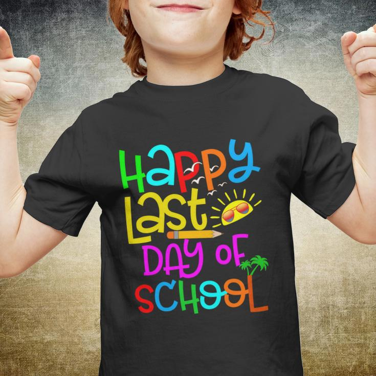 Happy Last Day Of School Teacher Student Graduation Gift V2 Youth T-shirt