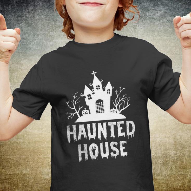 Haunted House Funny Halloween Quote V3 Youth T-shirt