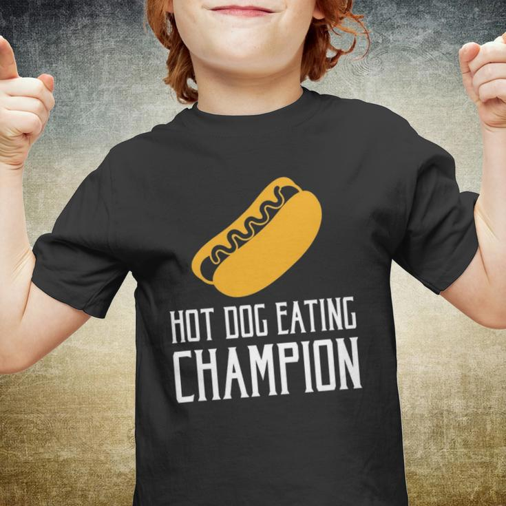 Hot Dog Eating Champion Fast Food Youth T-shirt