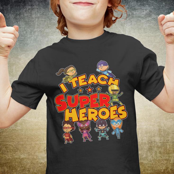 I Teach Superheroes Tshirt Youth T-shirt