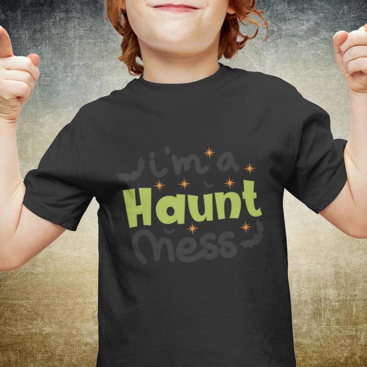 Im A Haunt Ness Halloween Quote Youth T-shirt