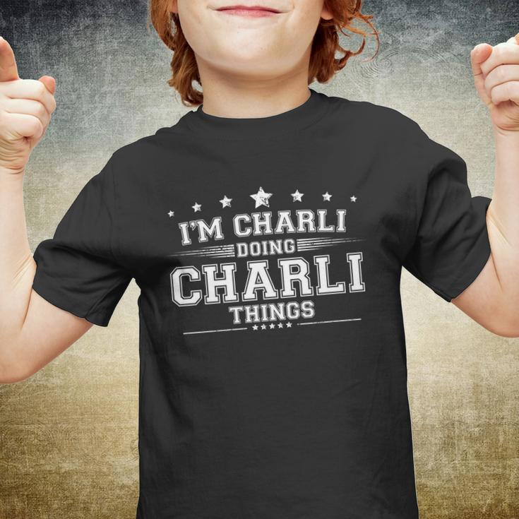 Im Charli Doing Charli Things Youth T-shirt