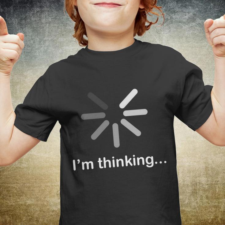 Im Thinking Loading Logo Youth T-shirt