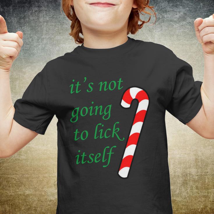 Its Not Going To Lick Itself Funny Naughty Christmas Tshirt Youth T-shirt