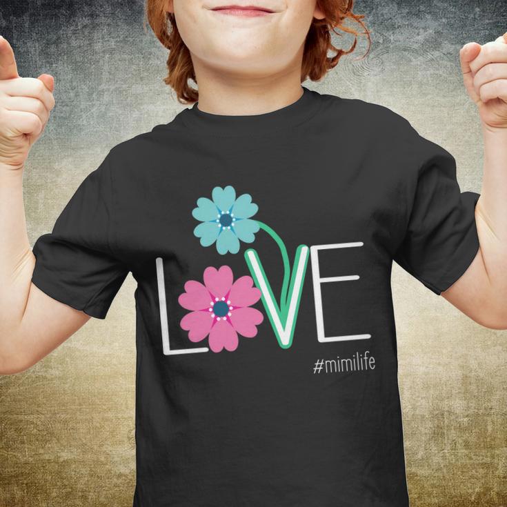 Love Mimi Flower Mimilife Youth T-shirt