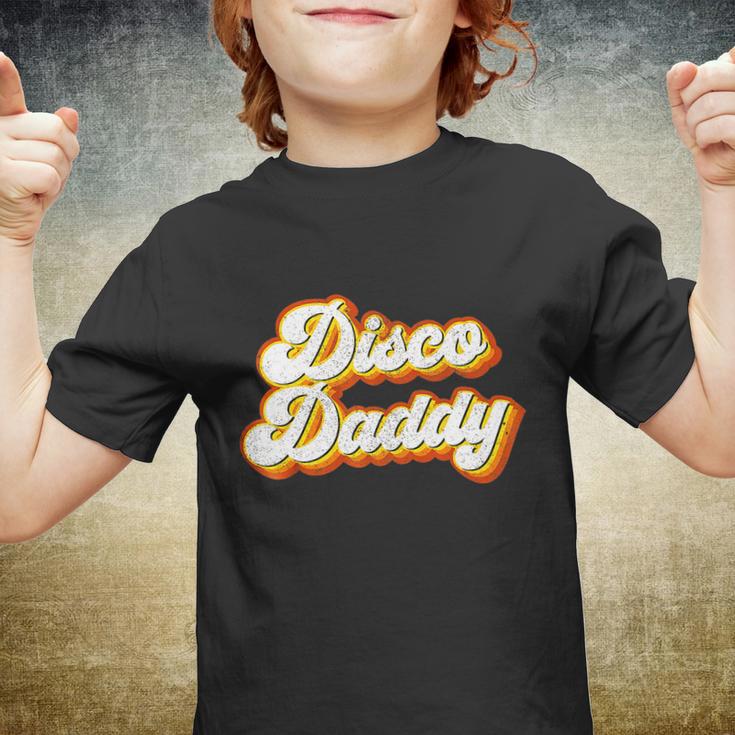 Mens Disco Daddy Retro Matching 60S 70S Party Costume Dad Youth T-shirt