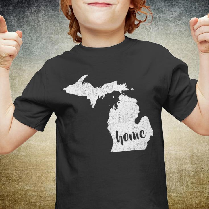 Michigan Home State Tshirt Youth T-shirt