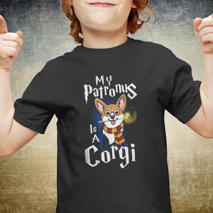 My Patronus Is Corgi Corgi Gifts For Corgi Lovers Corgis Youth T-shirt
