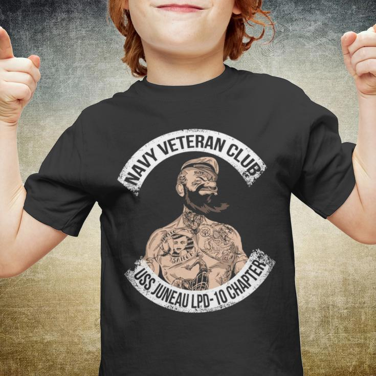 Navy Uss Juneau Lpd Youth T-shirt