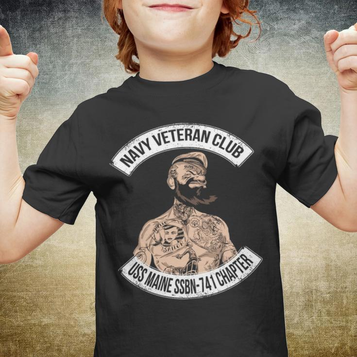 Navy Uss Maine Ssbn Youth T-shirt