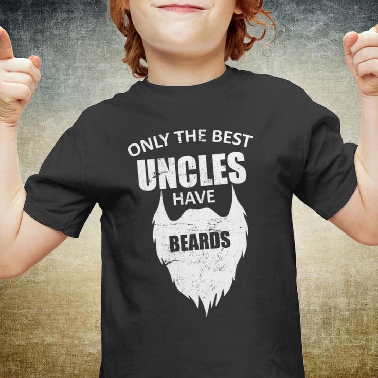 Only The Best Uncles Have Beards Tshirt Youth T-shirt