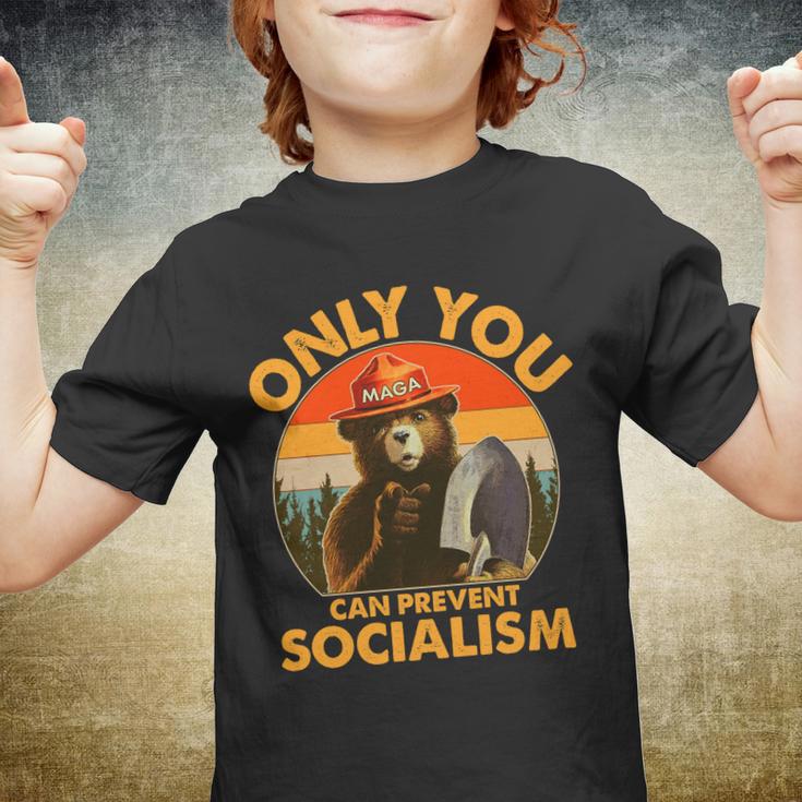 Only You Can Prevent Socialism Vintage Tshirt Youth T-shirt