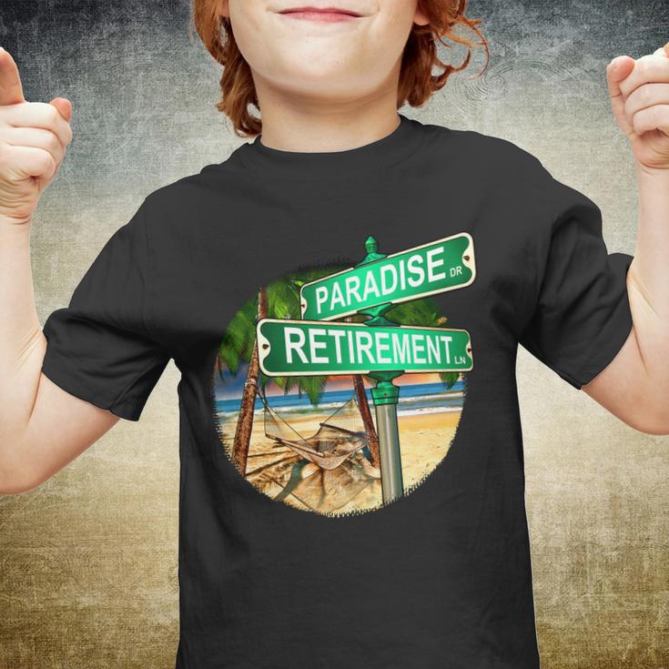 Paradise Dr Retirement Ln Youth T-shirt