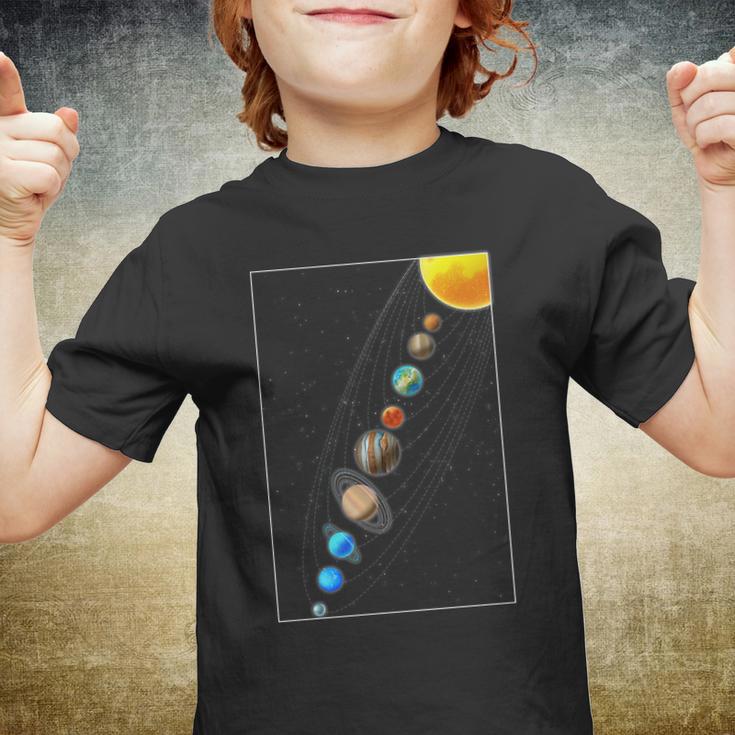 Planets Solar System V2 Youth T-shirt