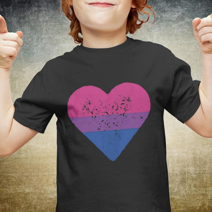 Pocket Lgbt Flag Gay Pride Rainbow Heart Lgbt Youth T-shirt