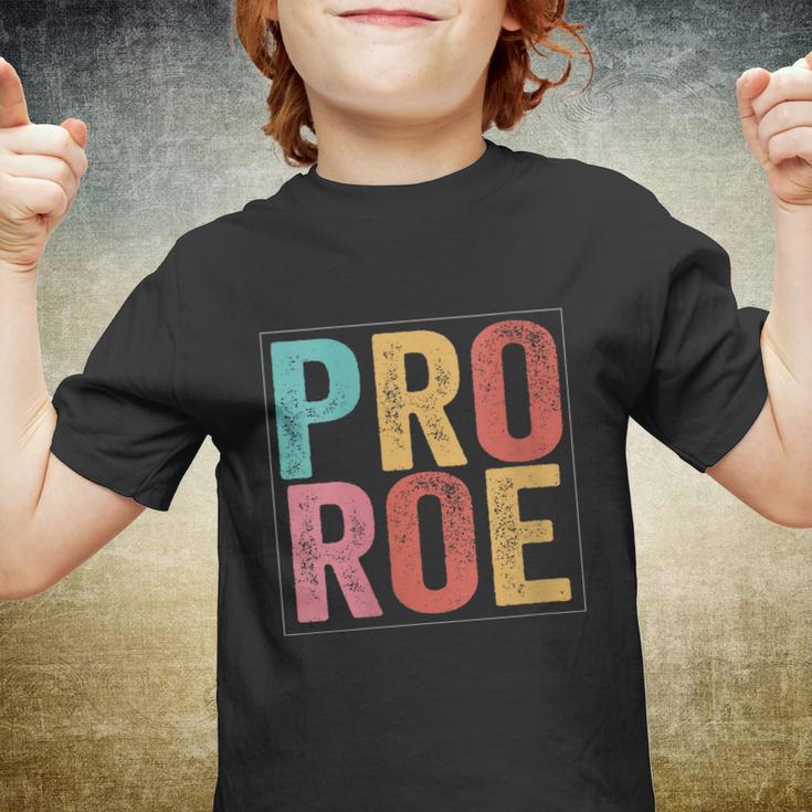 Pro Roe Pro Choice 1973 Feminist Youth T-shirt