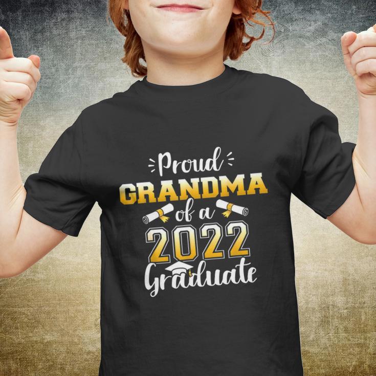 Proud Grandma Of A Class Of 2022 Graduate Senior Graduation Youth T-shirt