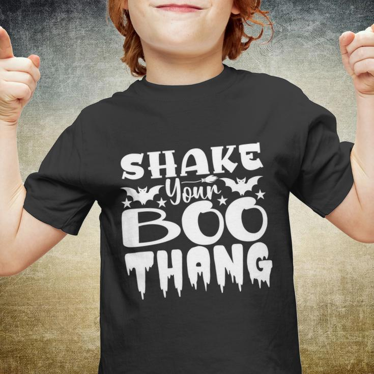 Shake Your Boo Thang Halloween Quote Youth T-shirt