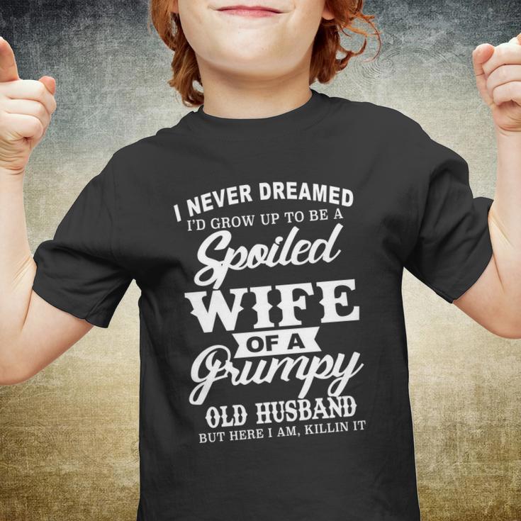 Spoiled Wife Of A Grumpy Old Husband V2 Youth T-shirt