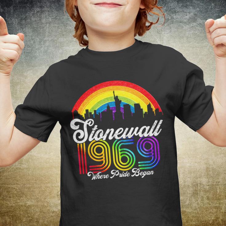 Stonewall 1969 Where Pride Began Lgbt Rainbow Youth T-shirt