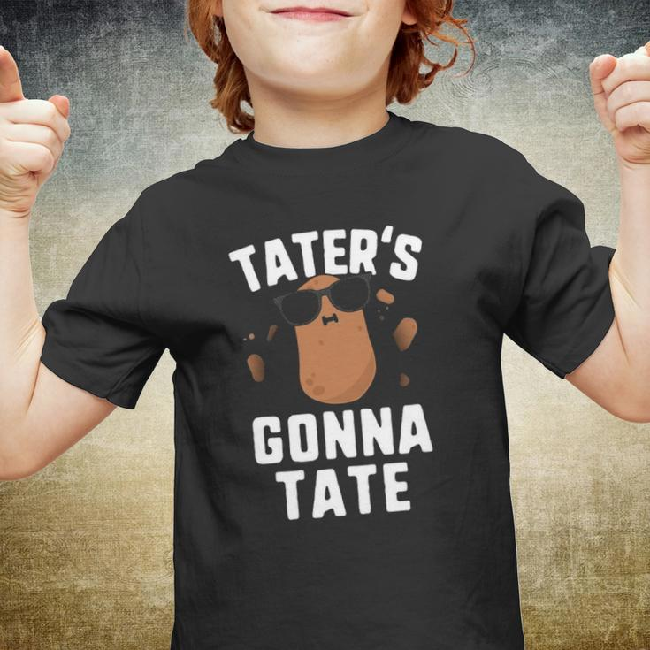 Tater&8217S Gonna Tate Kids Haters Gonna Hate Funny Potato Youth T-shirt