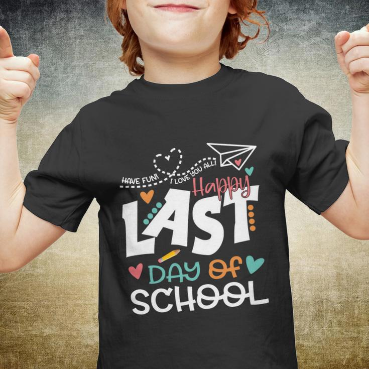 Teachers Kids Graduation Students Happy Last Day Of School Meaningful Gift Youth T-shirt
