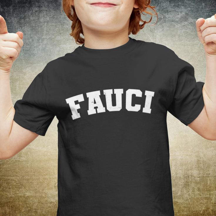 Team Dr Fauci Sporty Logo Youth T-shirt
