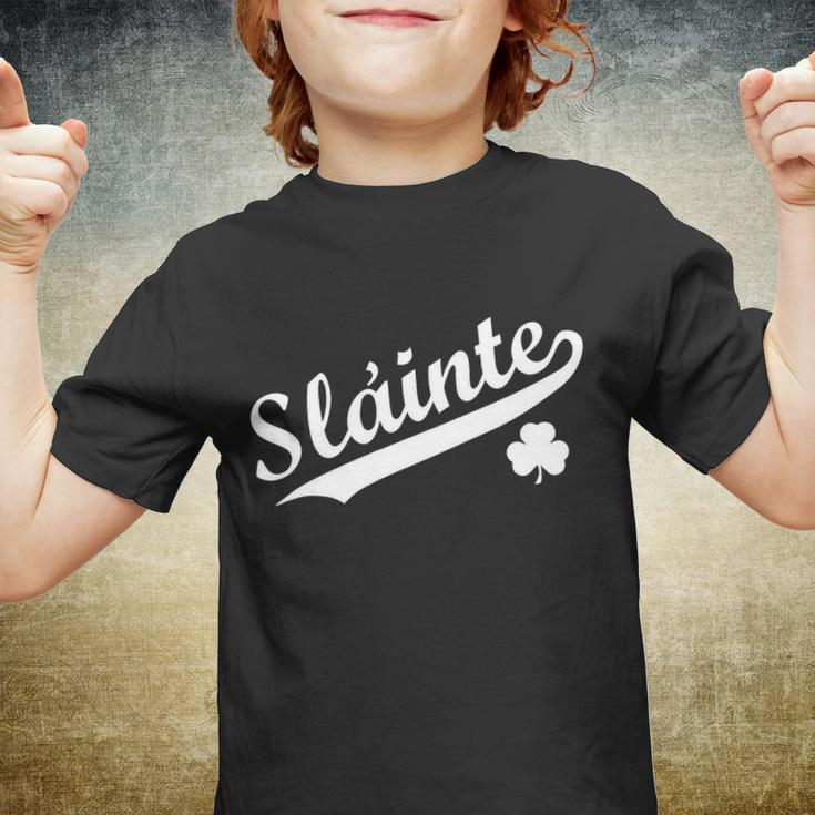 Team Slainte Irish Clover St Patricks Day Youth T-shirt