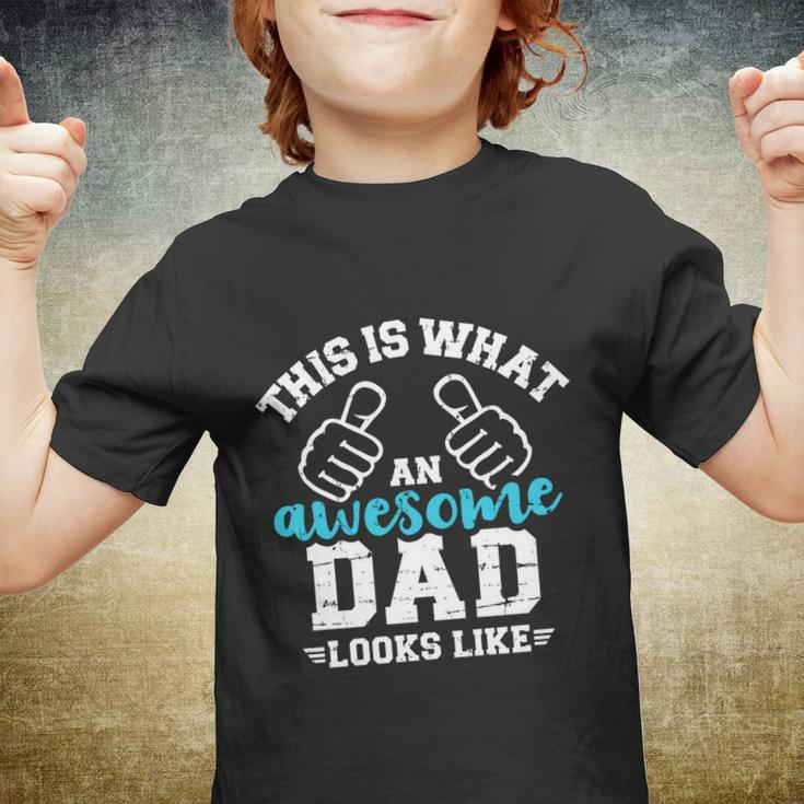 This Is What A Cool Dad Looks Like Gift Youth T-shirt