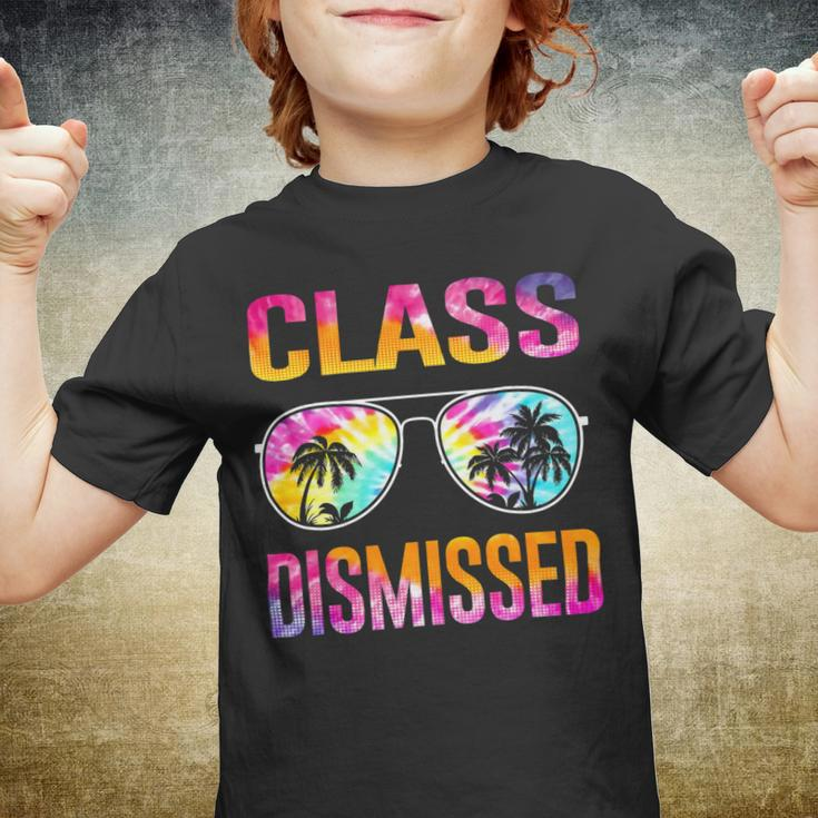 Tie Dye Class Dismissed Last Day Of School Teacher V2 Youth T-shirt