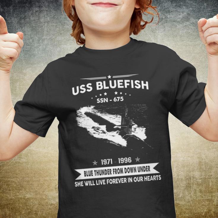 Uss Bluefish Ssn Youth T-shirt