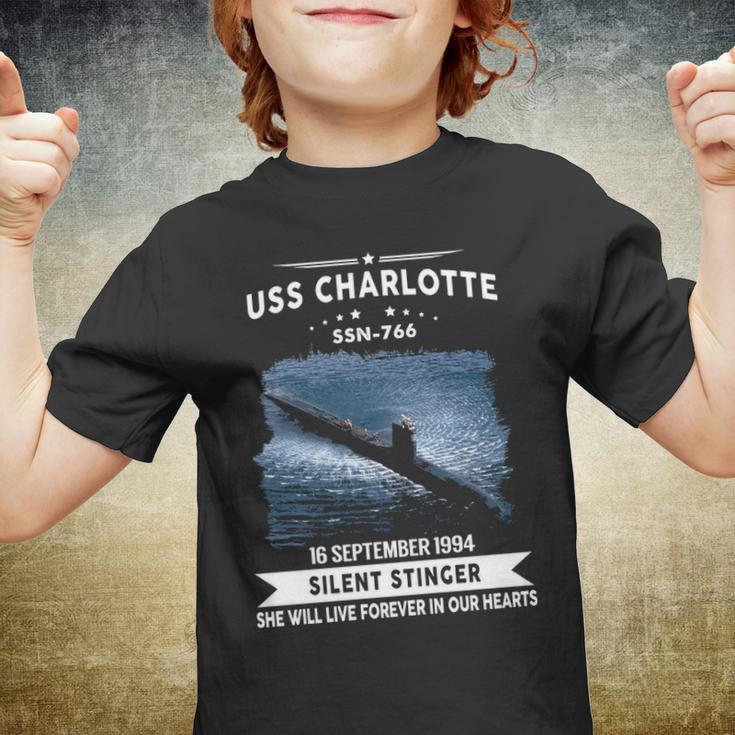 Uss Charlotte Ssn Youth T-shirt