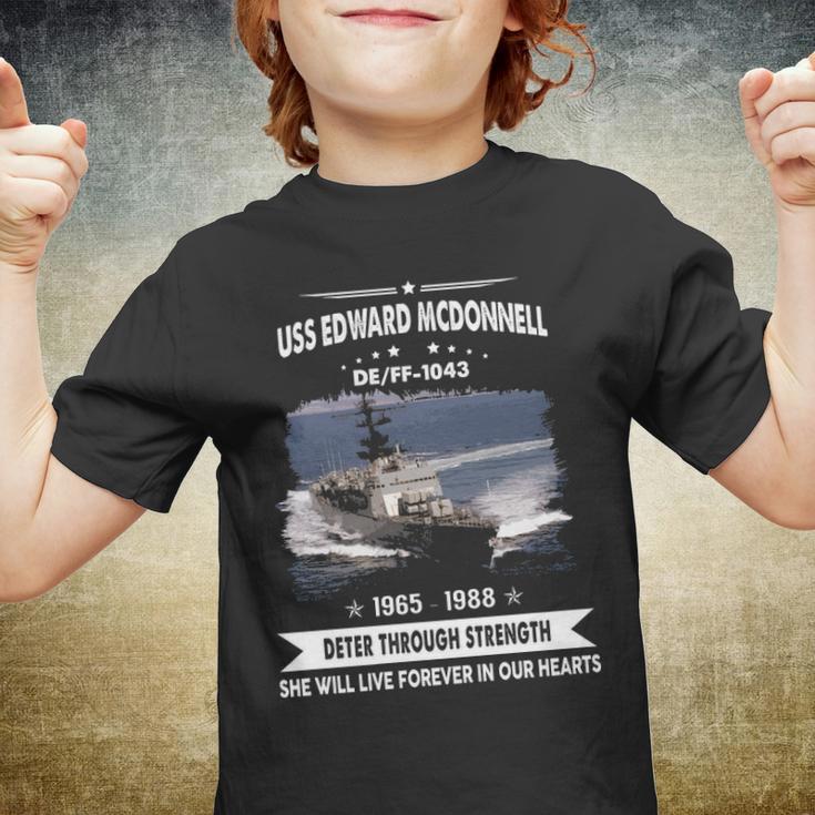 Uss Edward Mcdonnell Ff 1043 De Youth T-shirt