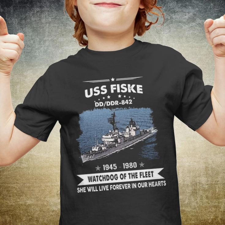 Uss Fiske Dd Youth T-shirt