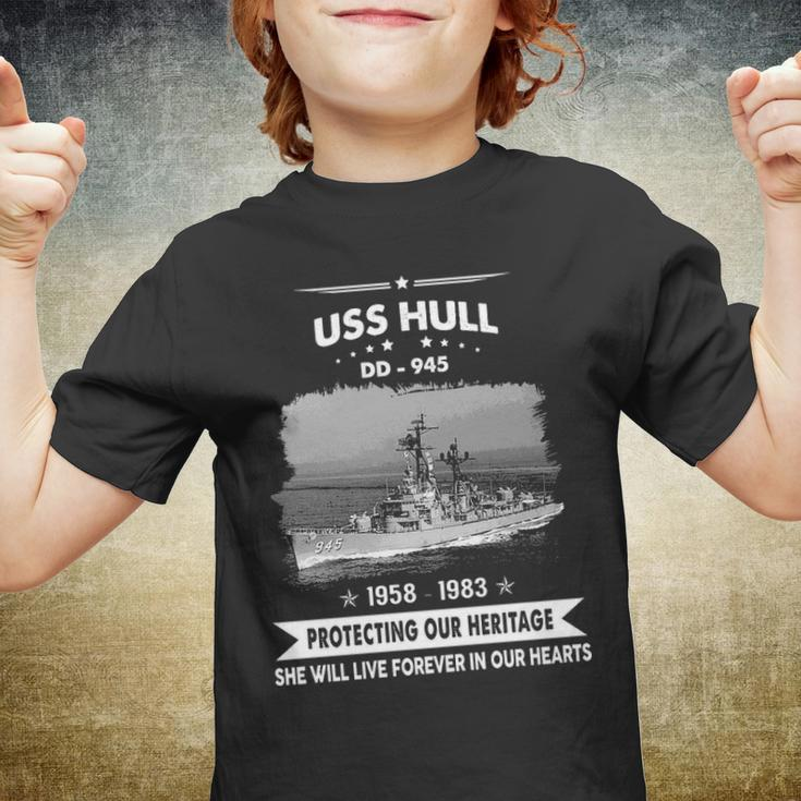 Uss Hull Dd Youth T-shirt