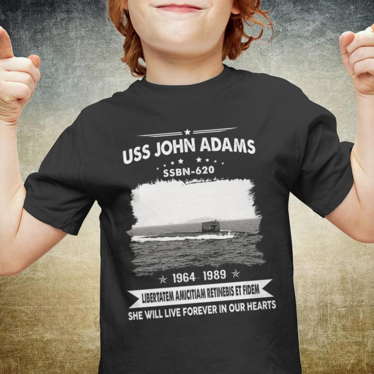 Uss John Adams Ssbn Youth T-shirt