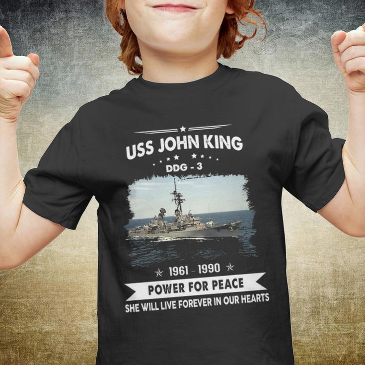 Uss John King Ddg Youth T-shirt