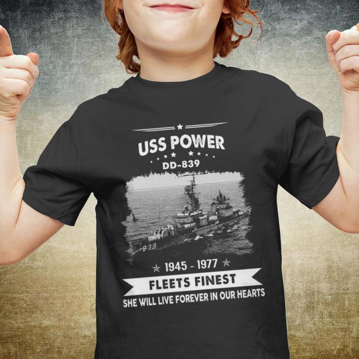 Uss Power Dd Youth T-shirt