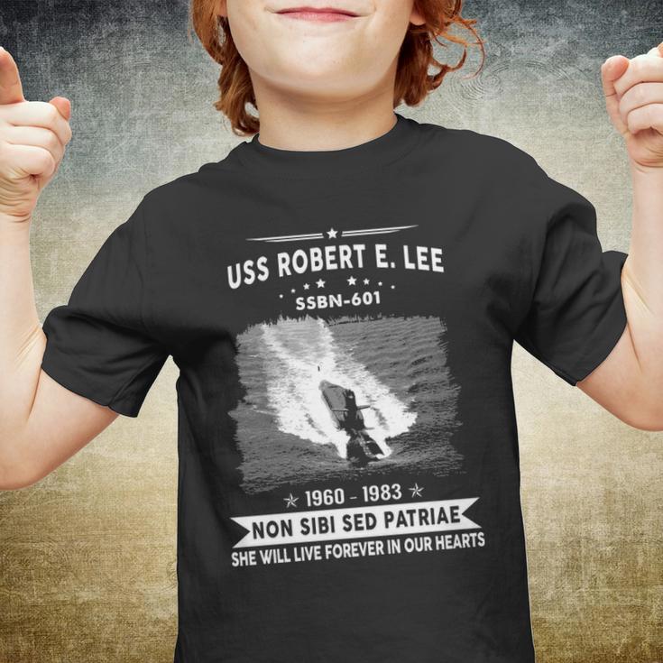 Uss Robert E Lee Ssbn Youth T-shirt