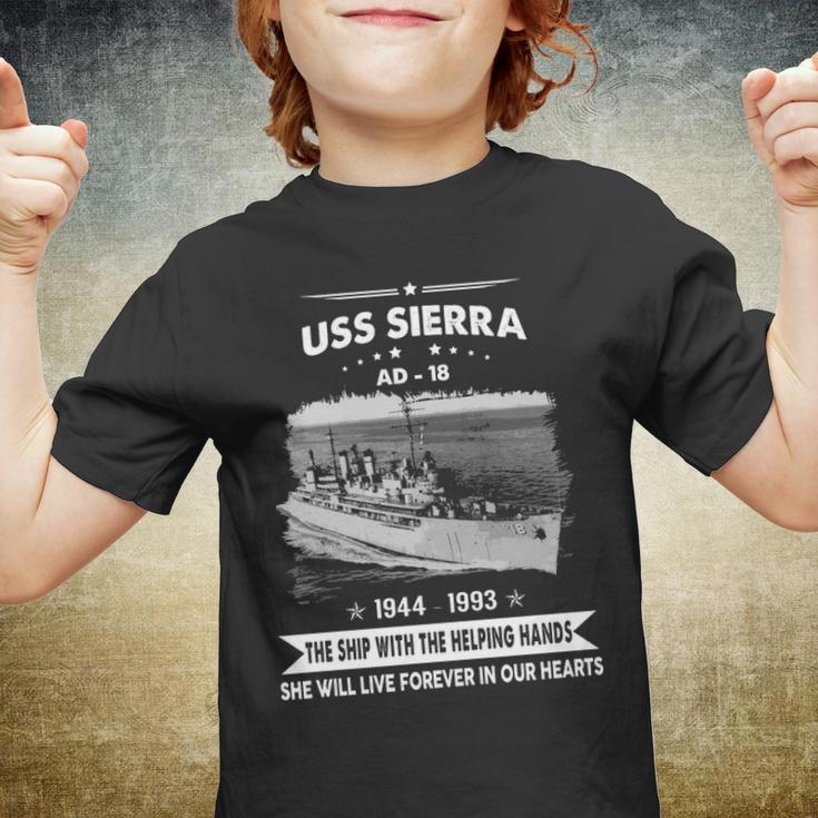 Uss Sierra Ad Youth T-shirt