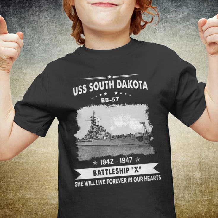 Uss South Dakota Bb Youth T-shirt