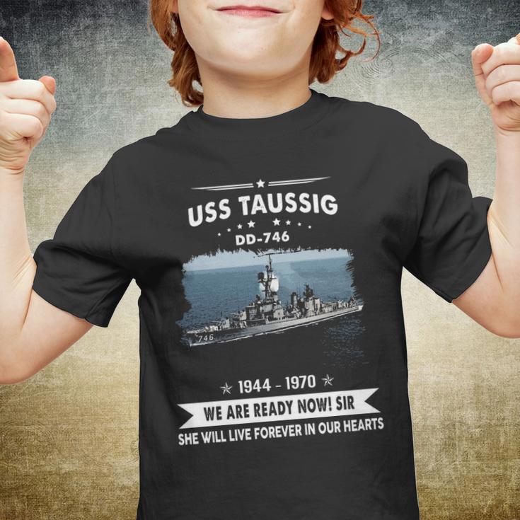 Uss Taussig Dd Youth T-shirt