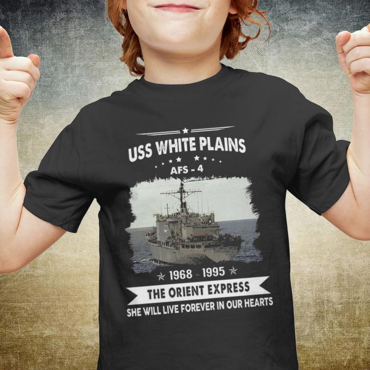 Uss White Plains Afs Youth T-shirt