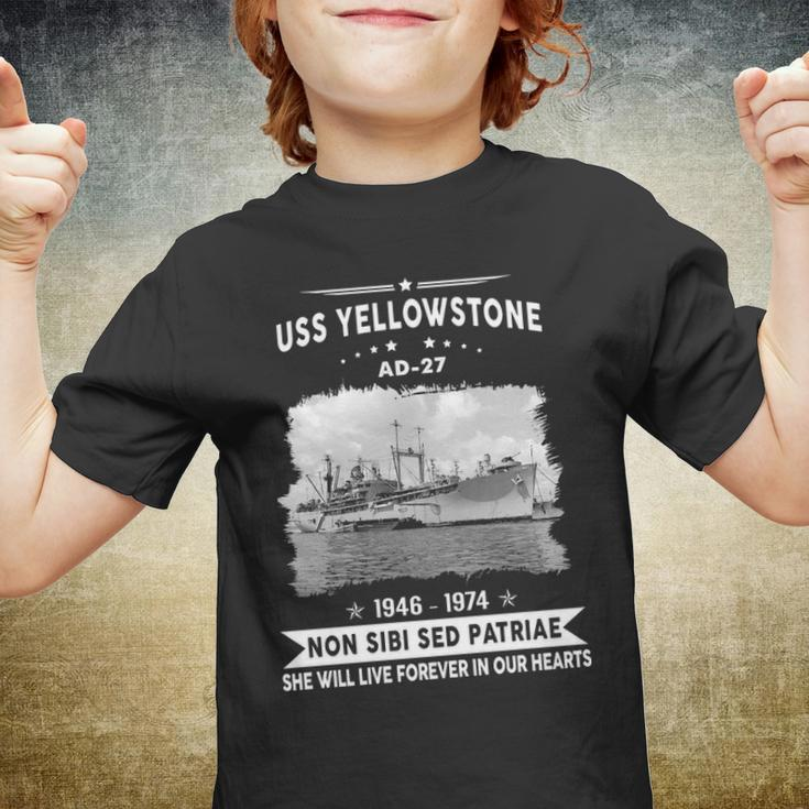 Uss Yellowstone Ad V2 Youth T-shirt