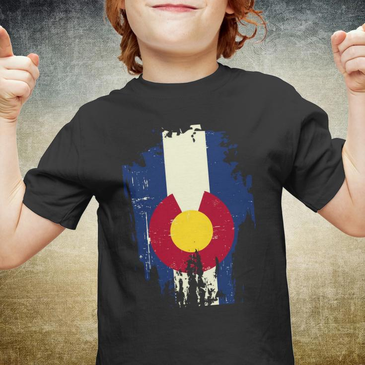 Vintage Colorado State Upside Down Flag Tshirt Youth T-shirt